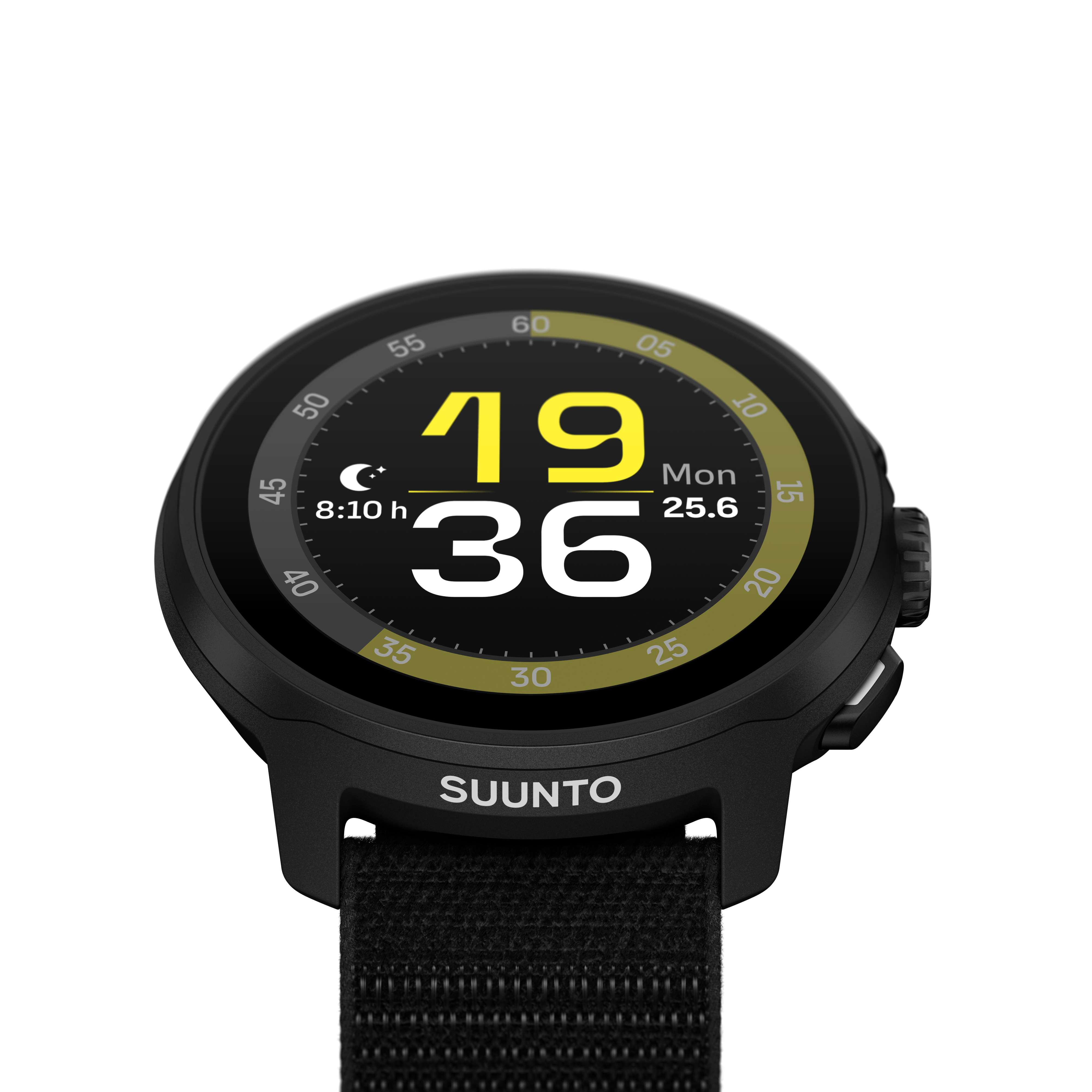 SUUNTO Run All Black שעון ספורט וכושר בצבע שחור