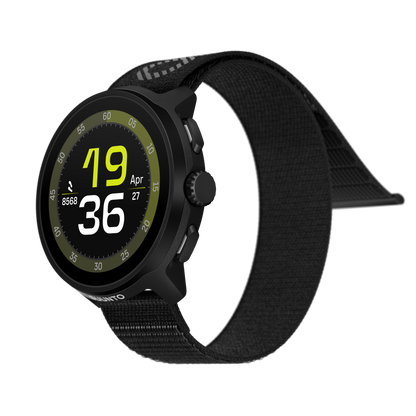 SUUNTO Run All Black שעון ספורט וכושר בצבע שחור