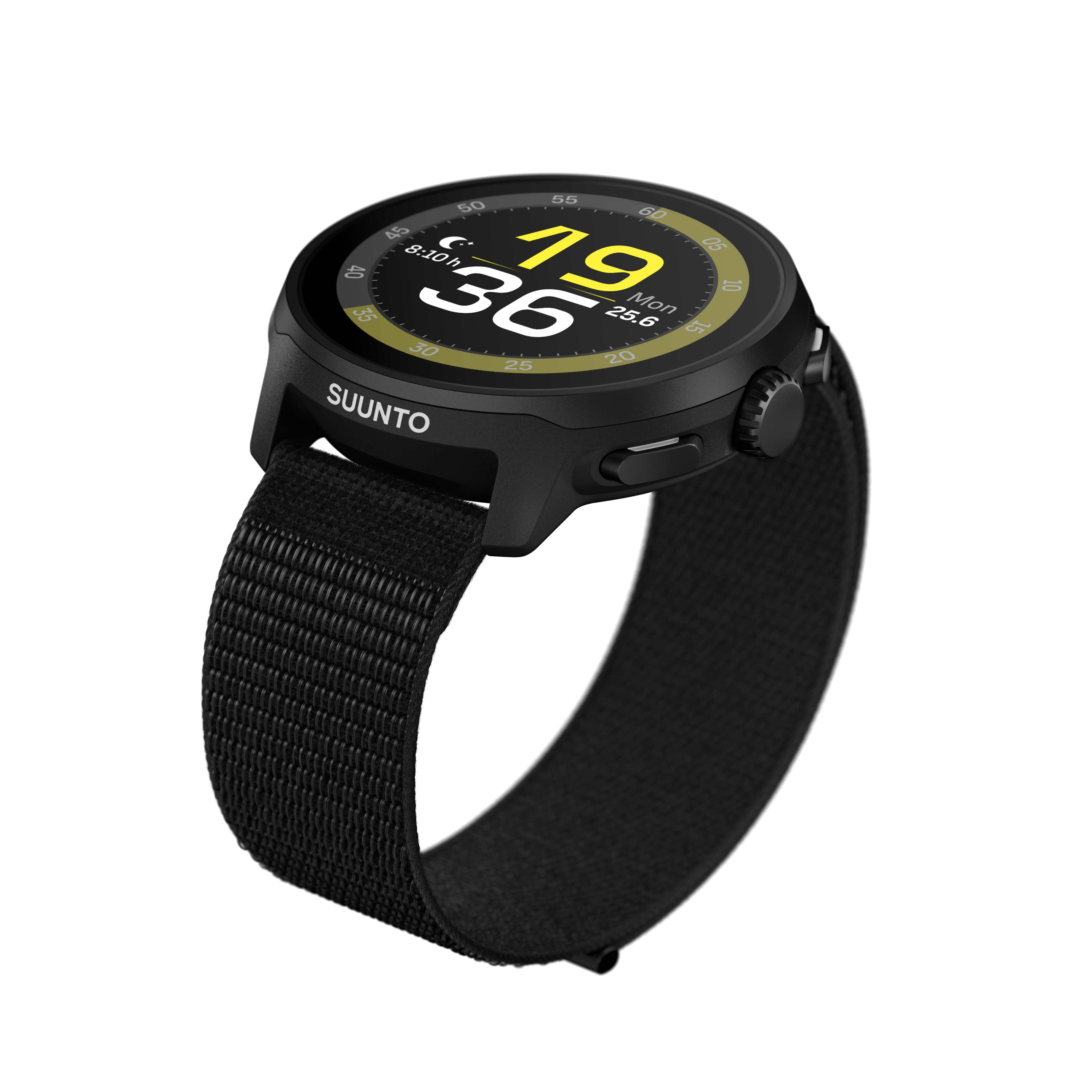 SUUNTO Run All Black שעון ספורט וכושר בצבע שחור
