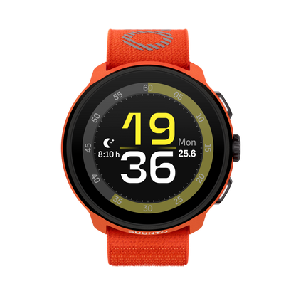 SUUNTO Run Coral Orange שעון ספורט וכושר בצבע כתום