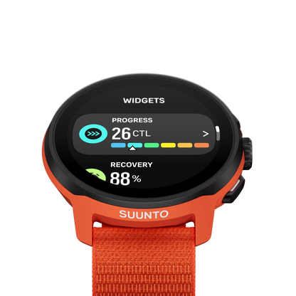 SUUNTO Run Coral Orange שעון ספורט וכושר בצבע כתום