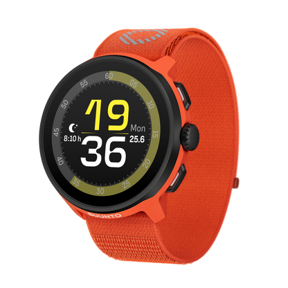 SUUNTO Run Coral Orange שעון ספורט וכושר בצבע כתום