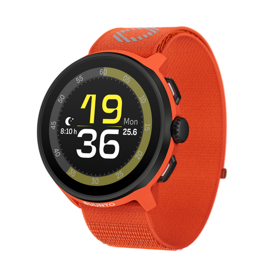 SUUNTO Run Coral Orange שעון ספורט וכושר בצבע כתום