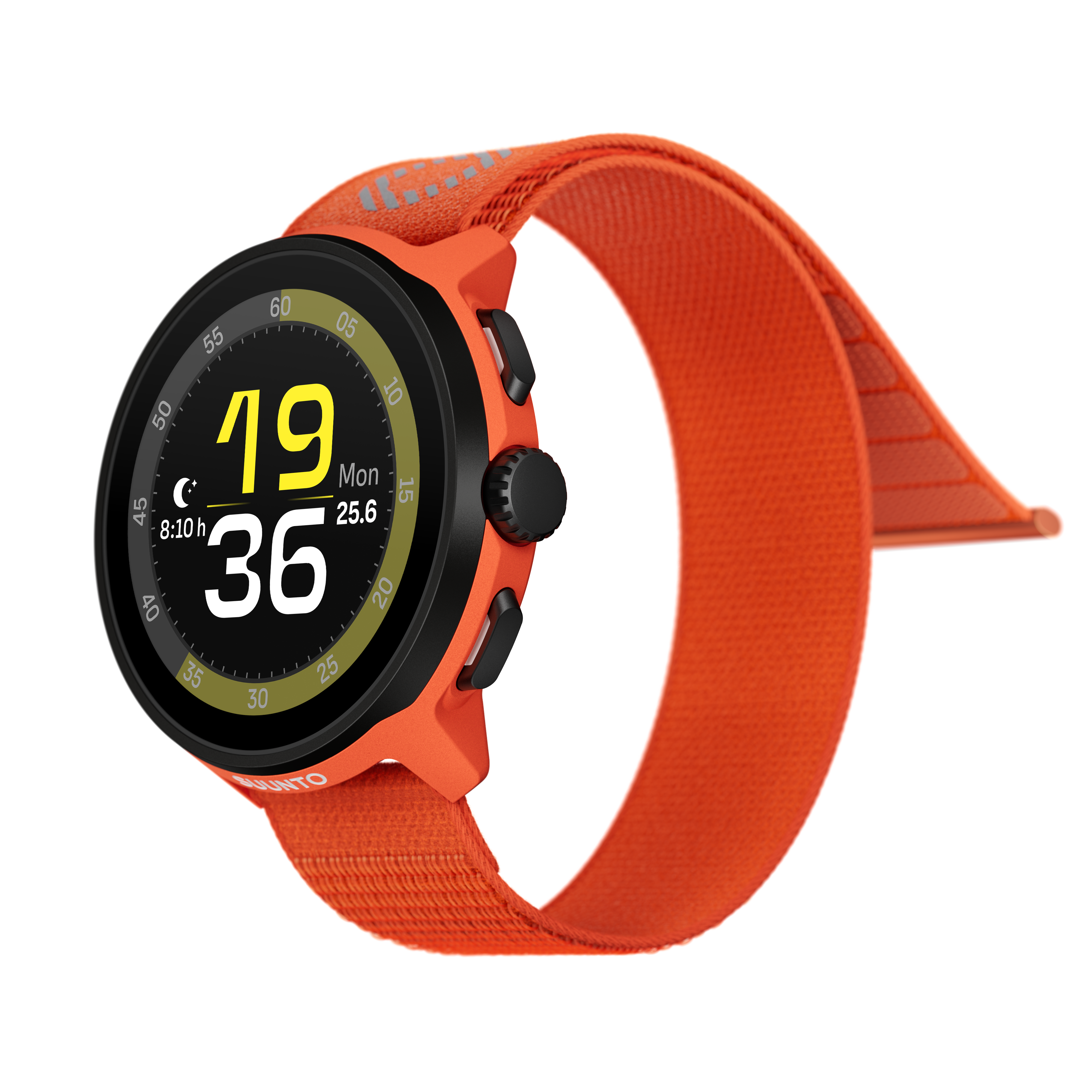 SUUNTO Run Coral Orange שעון ספורט וכושר בצבע כתום