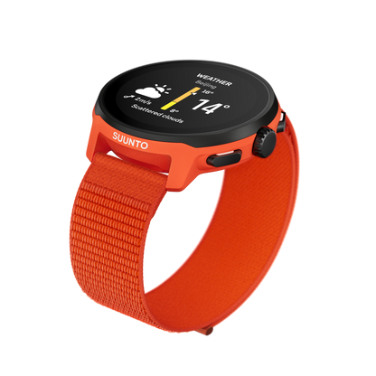 SUUNTO Run Coral Orange שעון ספורט וכושר בצבע כתום