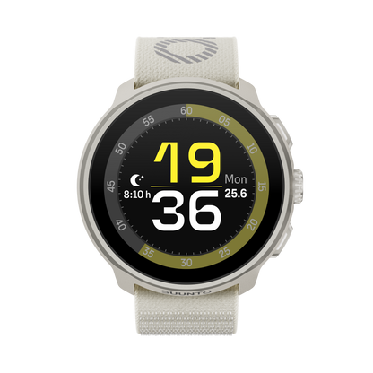SUUNTO Run Frost Gray שעון ספורט וכושר בצבע אפור