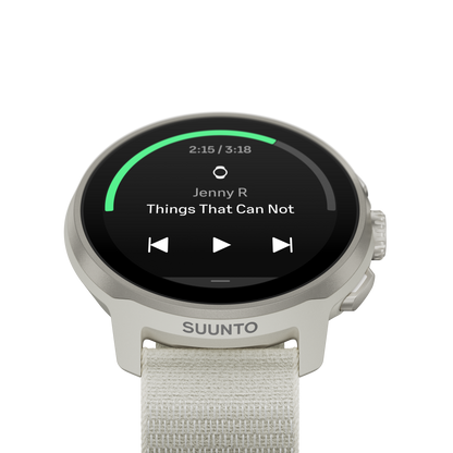 SUUNTO Run Frost Gray שעון ספורט וכושר בצבע אפור