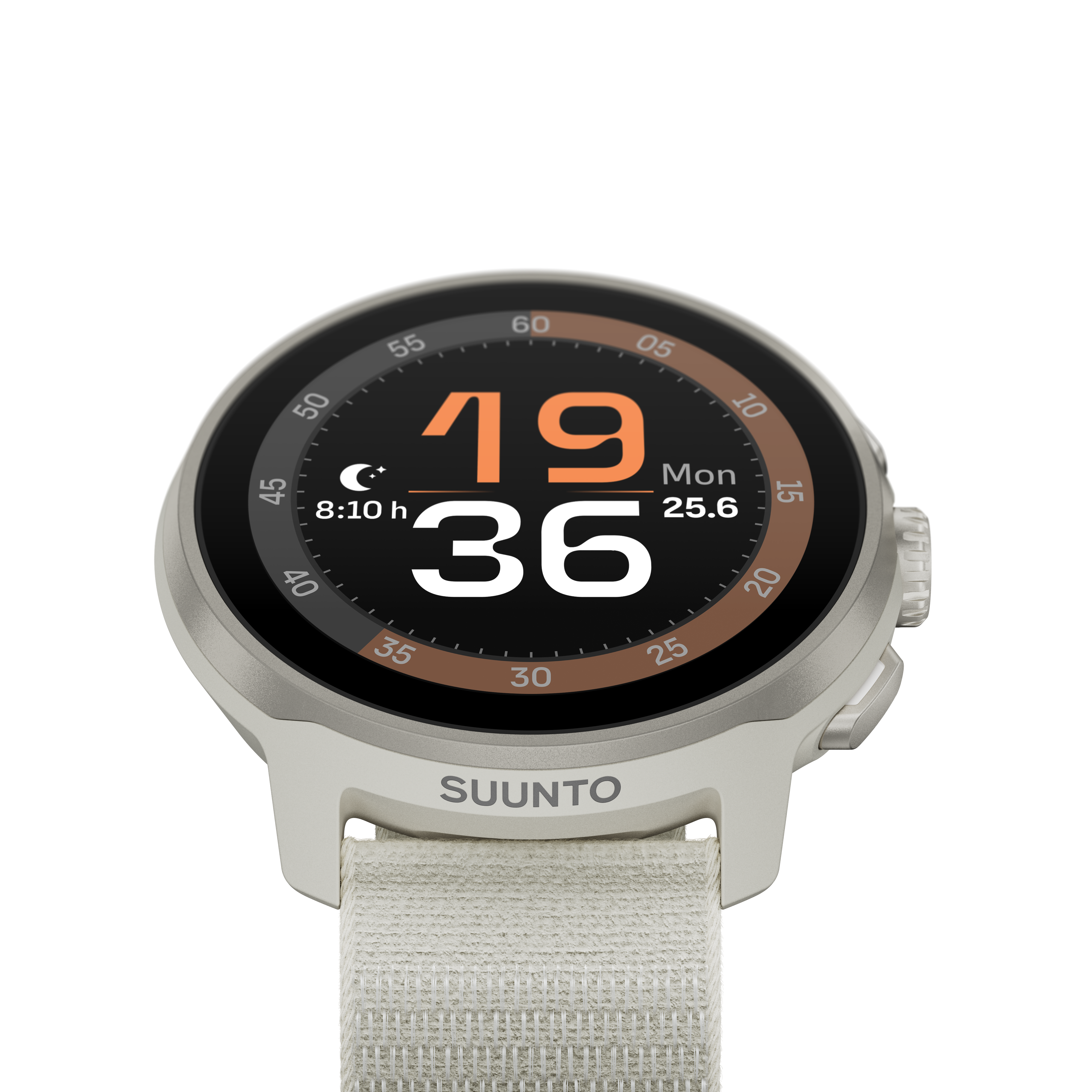 SUUNTO Run Frost Gray שעון ספורט וכושר בצבע אפור