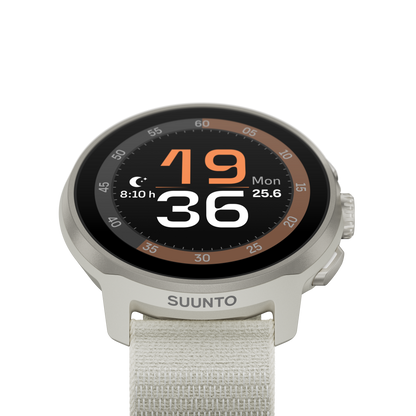 SUUNTO Run Frost Gray שעון ספורט וכושר בצבע אפור