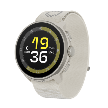 SUUNTO Run Frost Gray שעון ספורט וכושר בצבע אפור