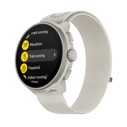 SUUNTO Run Frost Gray שעון ספורט וכושר בצבע אפור