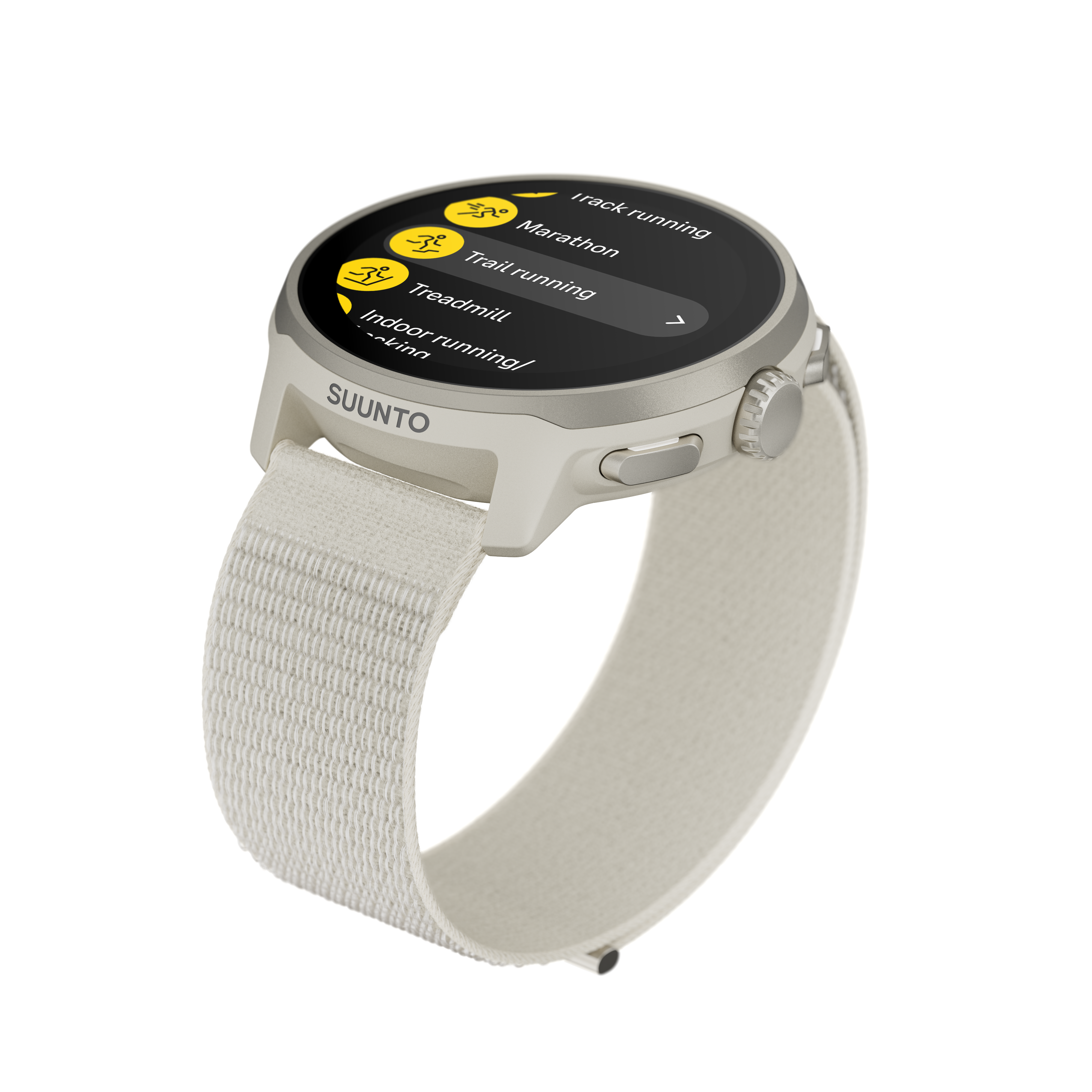 SUUNTO Run Frost Gray שעון ספורט וכושר בצבע אפור