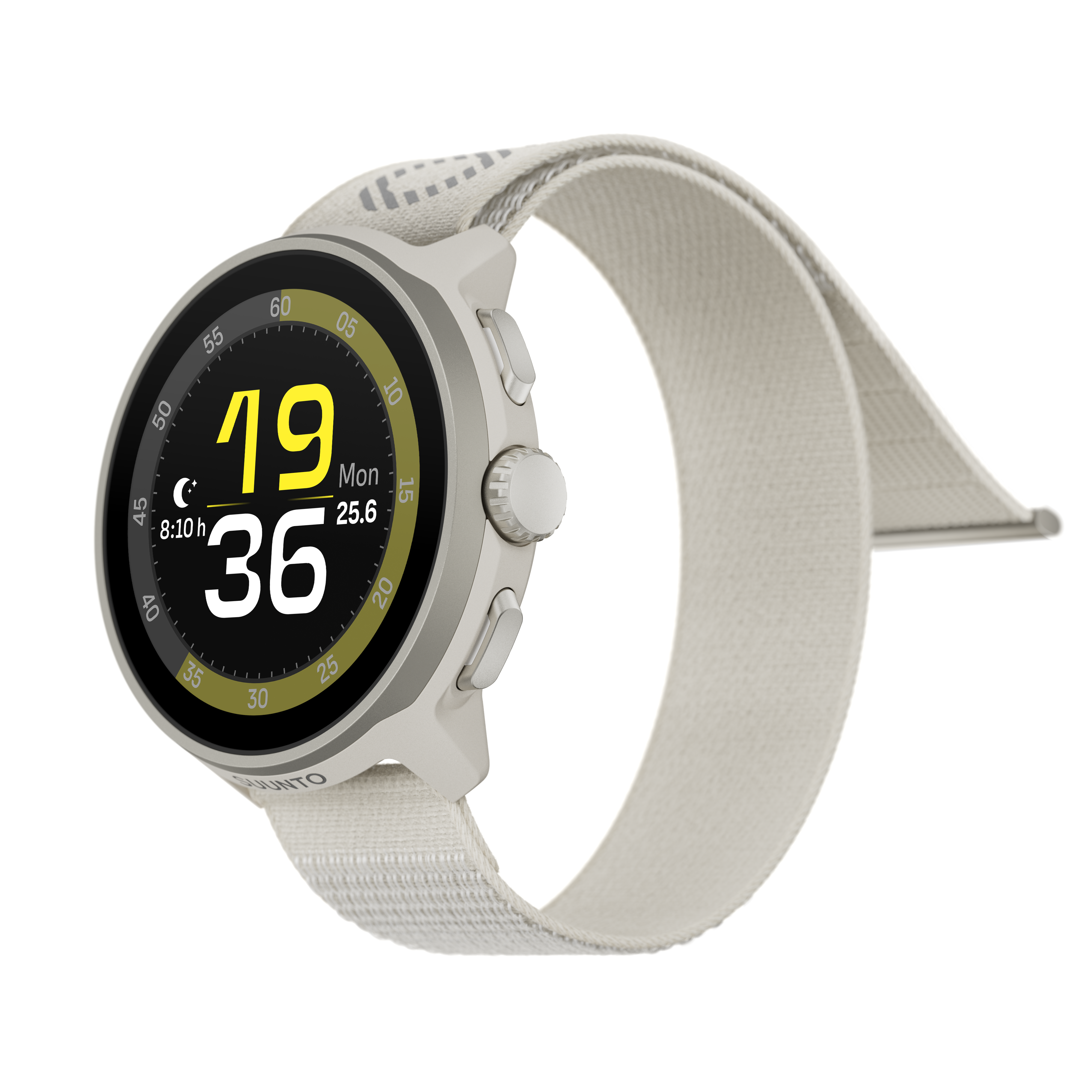 SUUNTO Run Frost Gray שעון ספורט וכושר בצבע אפור