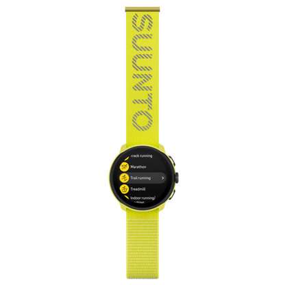SUUNTO Run Lime שעון ספורט וכושר בצבע צהוב