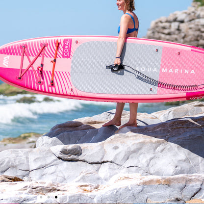 AQUA MARINA Coral Raspberry 10’2″ סאפ מתנפח