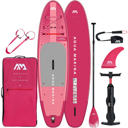 AQUA MARINA Coral Raspberry 10’2″ סאפ מתנפח