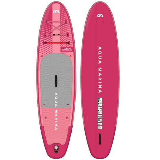 AQUA MARINA Coral Raspberry 10’2″ סאפ מתנפח