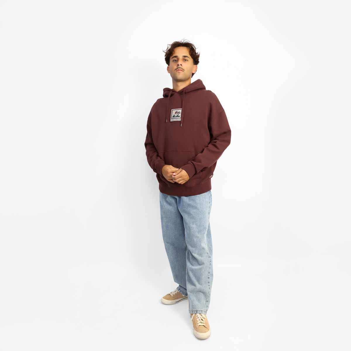 SOORUZ ATLAS Organic Sweatshirt Men קפוצ׳ון עם כובע מכותנה אורגנית