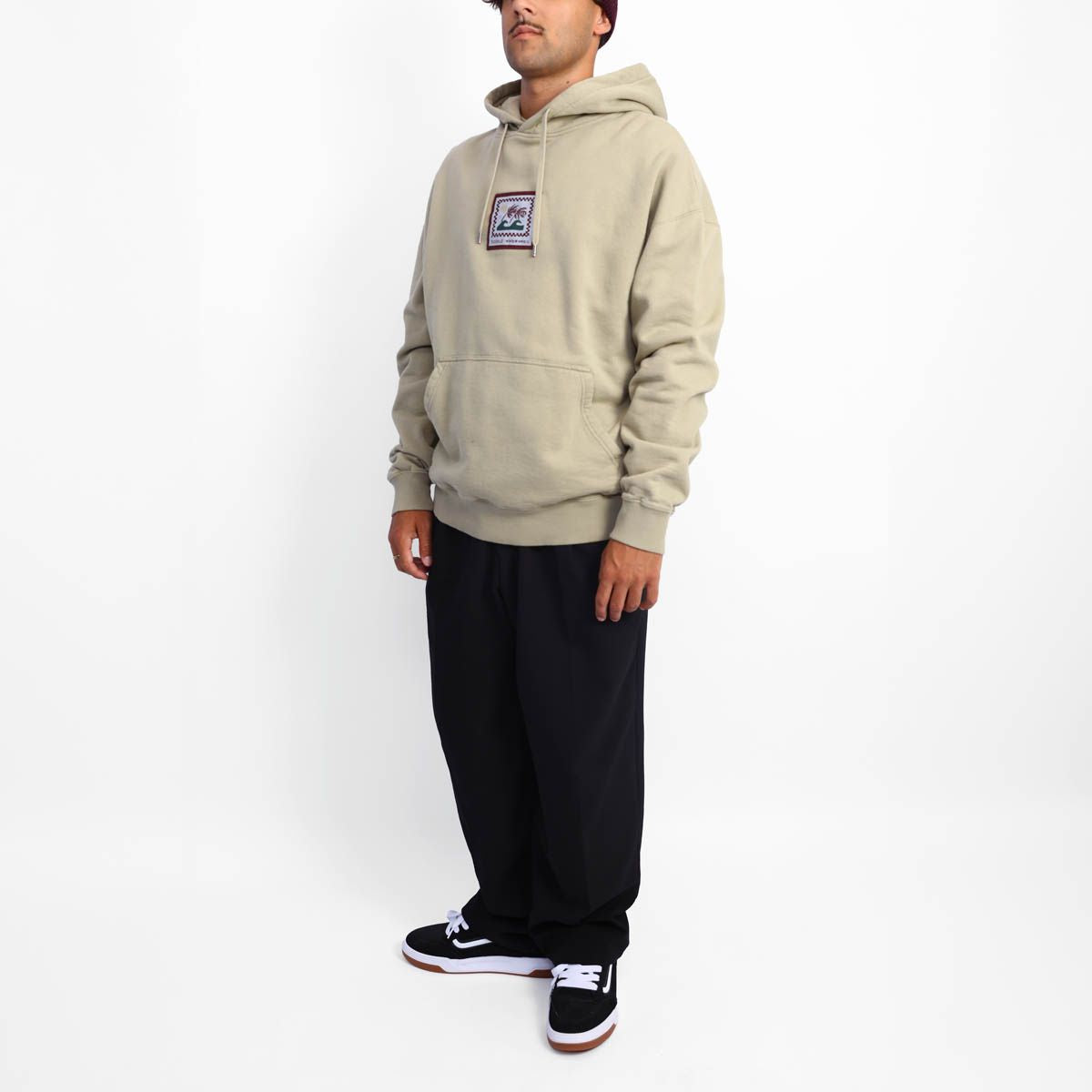 SOORUZ ATLAS Organic Sweatshirt Men קפוצ׳ון עם כובע מכותנה אורגנית