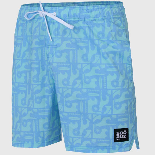 SOORUZ Boardshort Chill MOSAIC Men בגד ים מכנס גלישה לגברים
