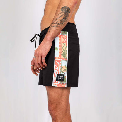 SOORUZ Boardshort Shred 16 KOKOMO Men בגד ים מכנס גלישה 16 אינץ' לגברים