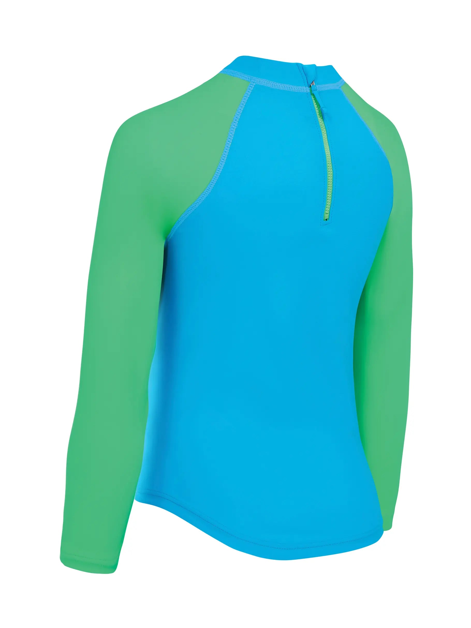 ZOGGS Boys Super Star Long Sleeve Sun Top חולצת לייקרה ארוכה להגנה מהשמש לילדים