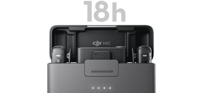 DJI Mic 2 (2TX + 1RX) ערכת שני מיקרופונים אלחוטים