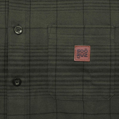 SOORUZ BUCH Flannel Shirt חולצת פלנל ארוכה מכותנה אורגנית - דוגית