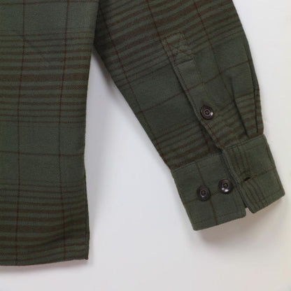 SOORUZ BUCH Flannel Shirt חולצת פלנל ארוכה מכותנה אורגנית - דוגית