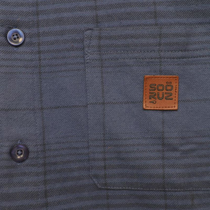 SOORUZ BUCH Flannel Shirt חולצת פלנל ארוכה מכותנה אורגנית - דוגית