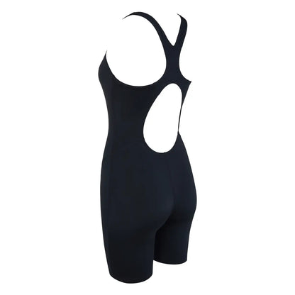 ZOGGS Cottesloe Black One Piece Legsuit בגד ים שלם עם מכנס לנשים