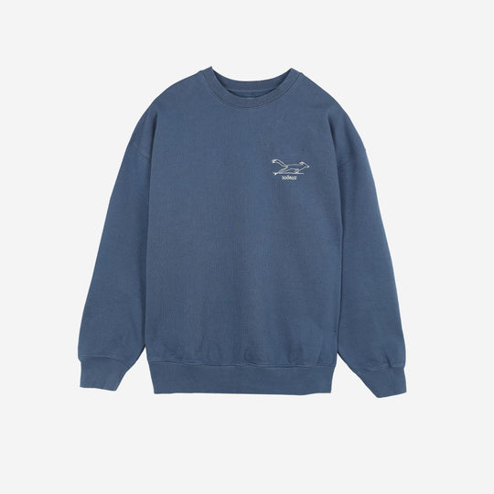 SOORUZ DINGO Sweat round Organic Women חולצה ארוכה סווטשירט ללא כובע מכותנה אורגנית לנשים