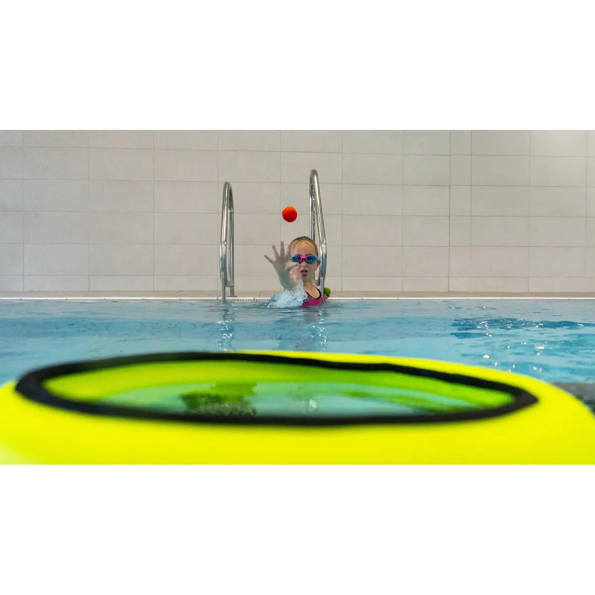 ZOGGS Dive & Drop Underwater Netball Game צעצוע בריכה סל ו 3 כדורים