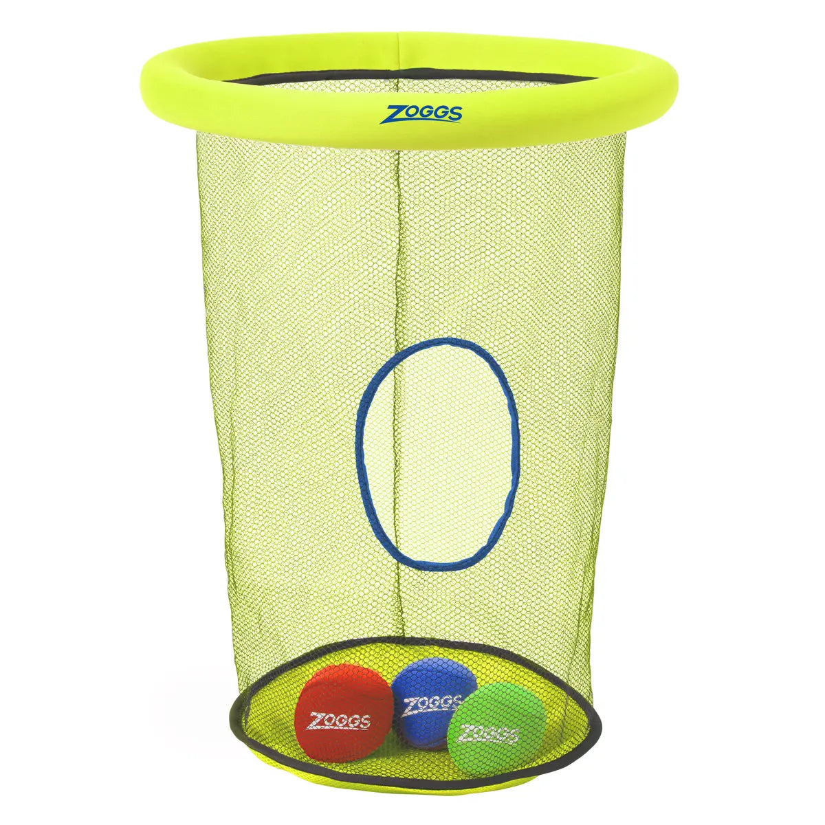 ZOGGS Dive & Drop Underwater Netball Game צעצוע בריכה סל ו 3 כדורים