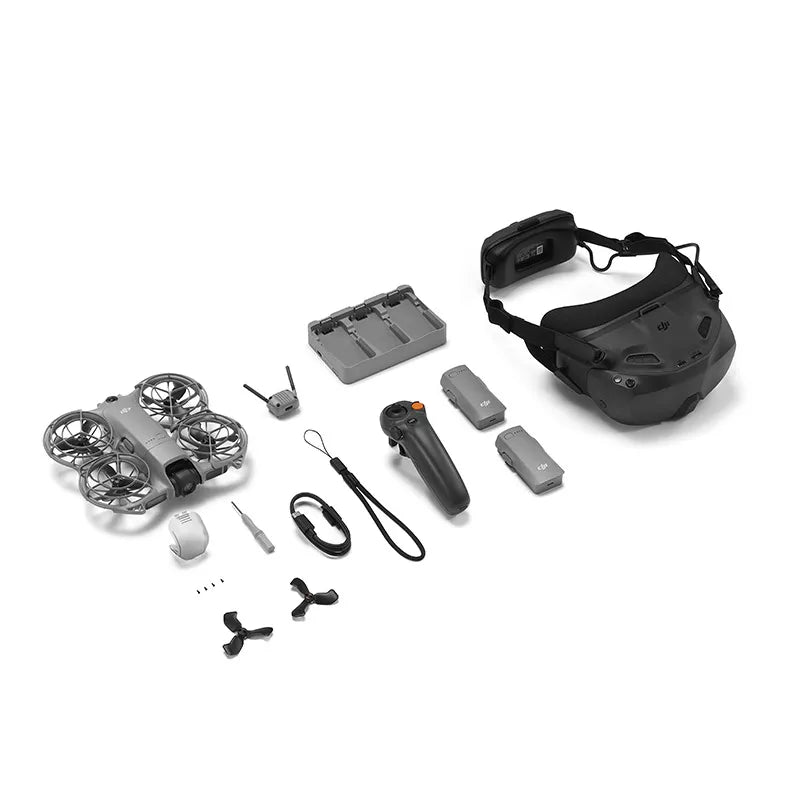 DJI Neo 2 Motion Fly More Combo ערכת רחפן קטן כולל שלט ומשקפי הטסה - דוגית
