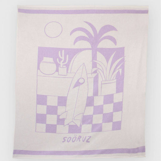 SOORUZ Towel XXL TIKCH מגבת חוף גדולה 145x175 ס