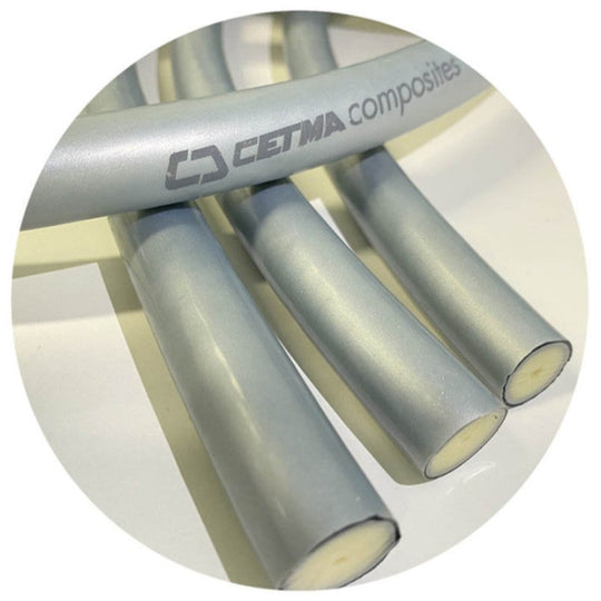 CETMA Elastico Magnum גומי לרובים 15/16.5 מ"מ בצבע כסוף