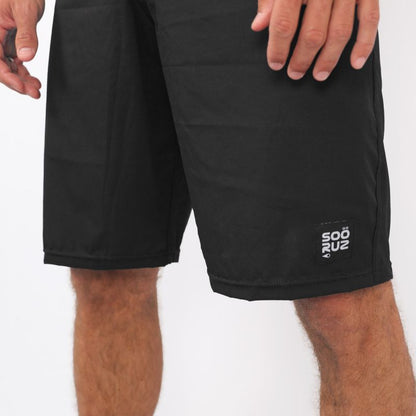 SOORUZ Boardshort Engage 18 ARUBA Men Black בגד ים מכנס גלישה 18 אינץ' לגברים - דוגית