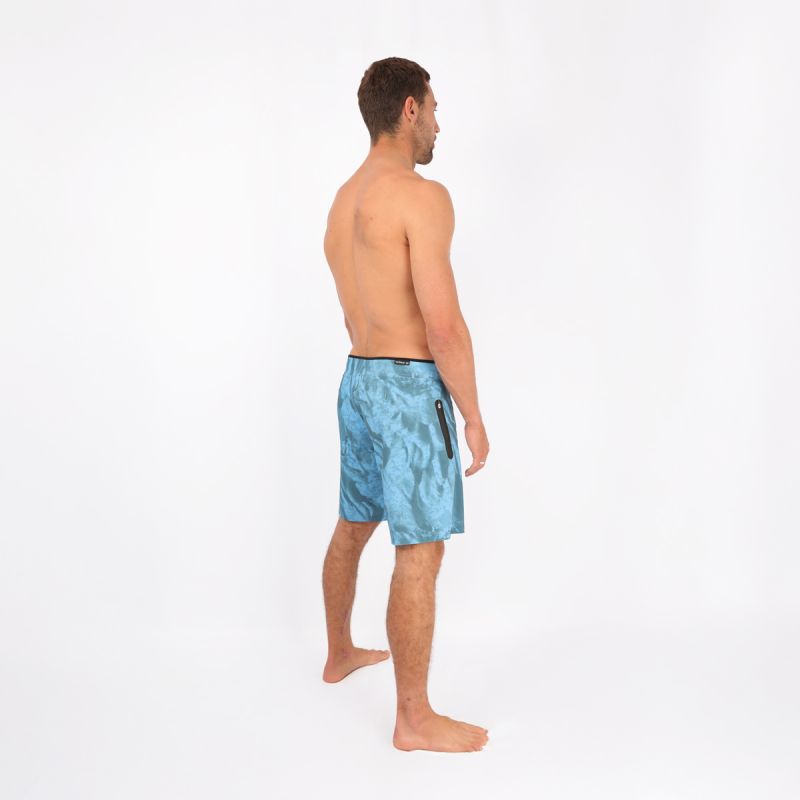 SOORUZ Boardshort Engage 18 SEABED Men בגד ים מכנס גלישה 18 אינץ' לגברים - דוגית