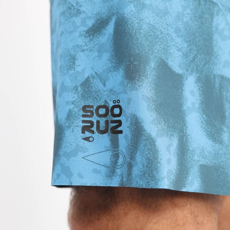 SOORUZ Boardshort Engage 18 SEABED Men בגד ים מכנס גלישה 18 אינץ' לגברים - דוגית