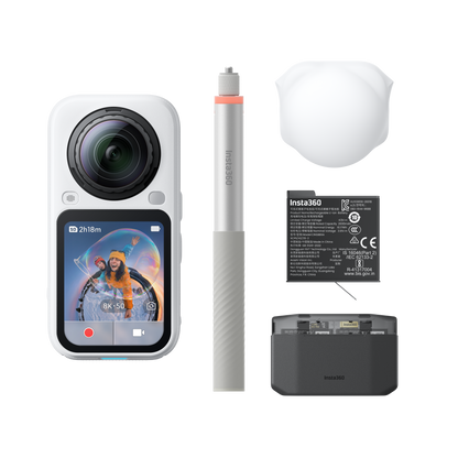 Insta360 X6 Essentials Bundle קיט מצלמת אקסטרים - דוגית