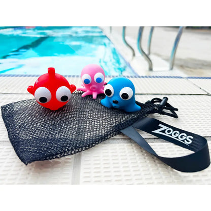 ZOGGS Float Friends 3PC Water Toy צעצוע בריכה 3 דמויות צפות על פני המים