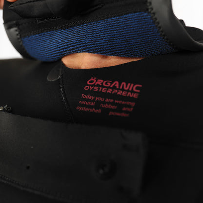 SOORUZ DIVINE 3/2 FZ Organic Oysterprene חליפת גלישה לנשים בצבע שחור 3/2 רוכסן קדמי