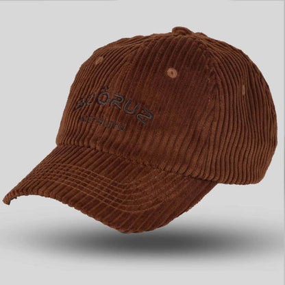 SOORUZ Cap Vintage GLASGOW כובע לייף-סטייל בעיצוב קטיפה - דוגית