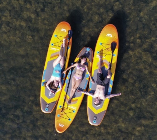 AQUA MARINA AMgo Turbo 12'0" סאפ מתנפח עם מנוע חשמלי באורך 360 סנטימטרים