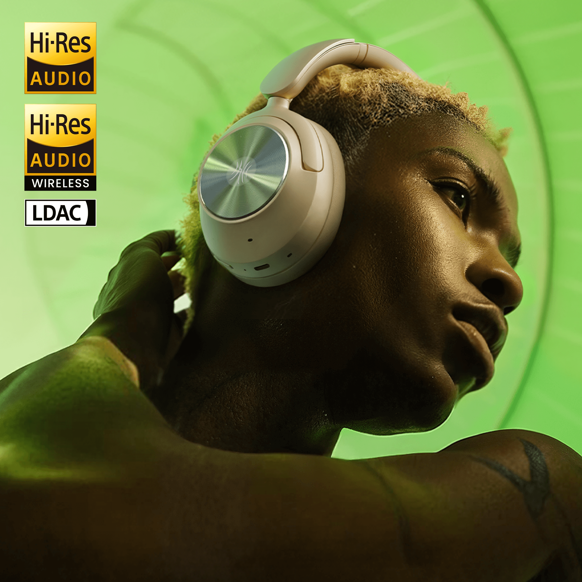 ONEODIO Focus A6 Over-ear Hybrid ANC Headphones אוזניות קשת אלחוטיות עם ביטול רעשים היברידי