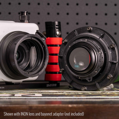 IKELITE 200FP/T Underwater Housing for Sony Alpha a6700 PZ 16-50mm with Built-In TTL for DS Strobes מארז צלילה עבור Sony Alpha a6700 עם עדשת PZ 16-50mm ו-TTL מובנה למבזקי DS