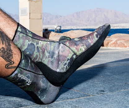 ADVENTURE 2mm Camo Socks גרבי צלילה וספורט ימי מניאופרן בעובי 2 מ"מ
