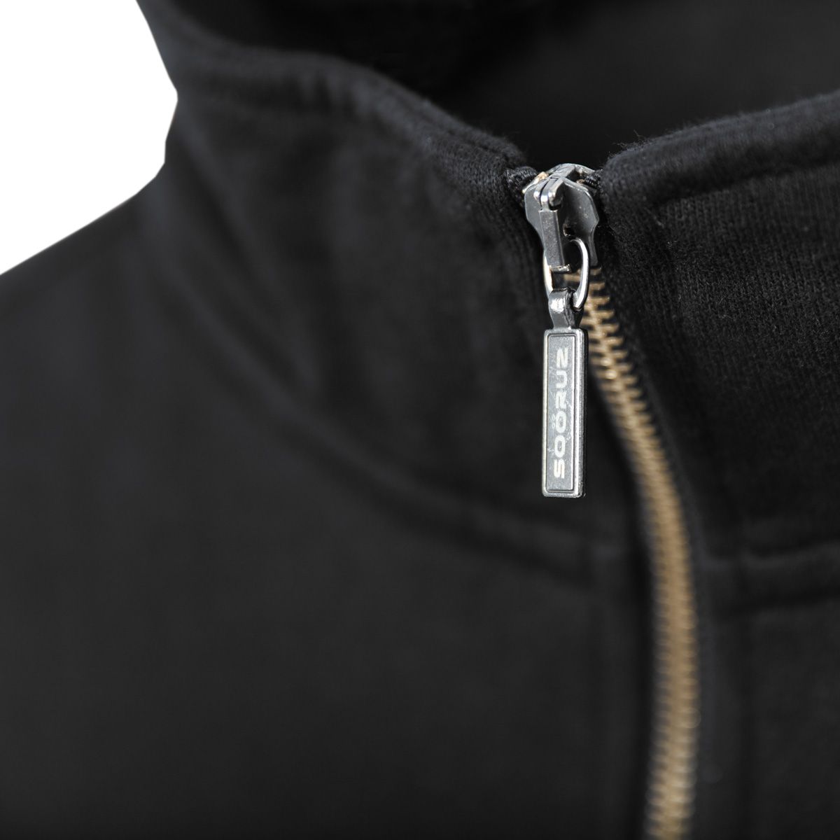 SOORUZ JOURNEY Organic Sweatshirt סוווטשירט רוכסן חצי מכותנה אורגנית