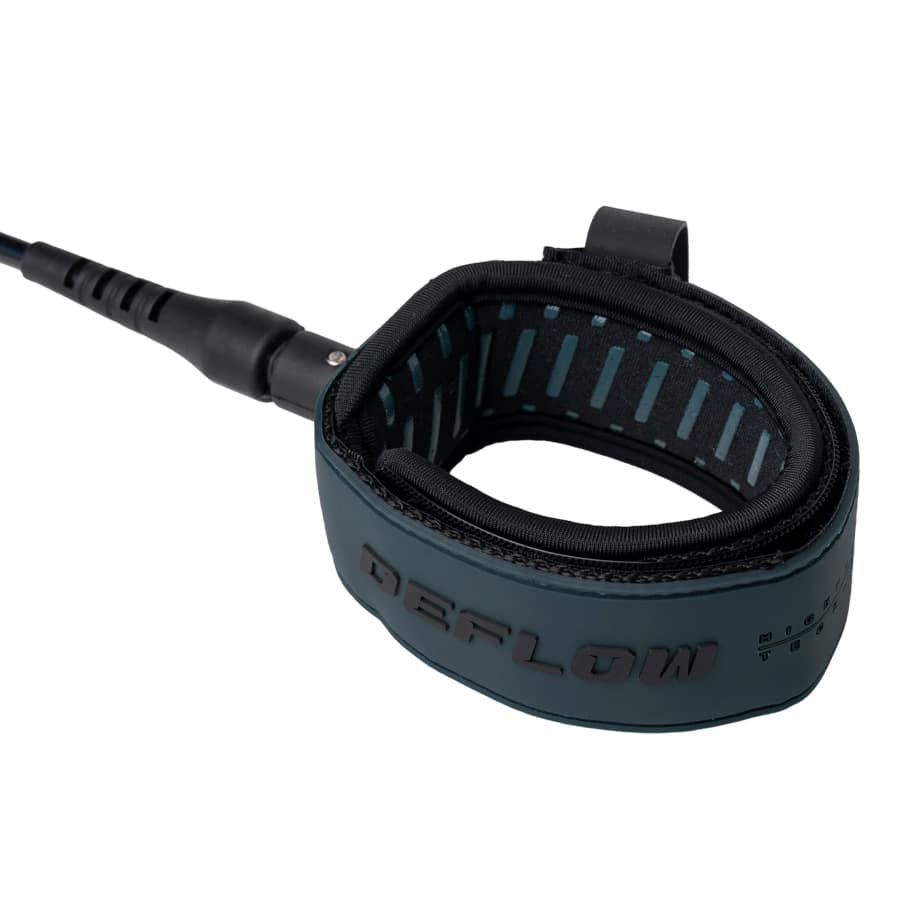 DEFLOW 9″ 7 mm Knee Leash ליש לגלשן / סאפ / לונג בורד